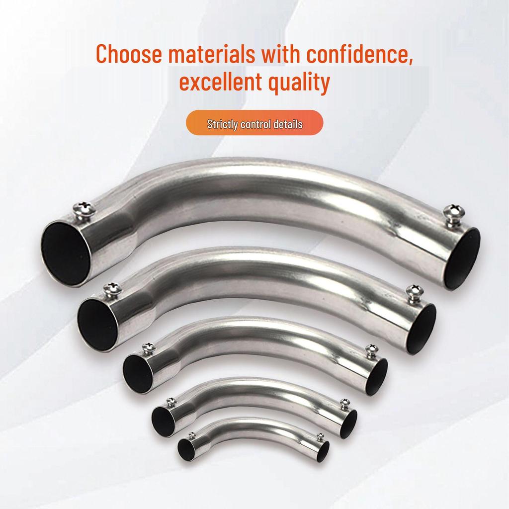 304 Stainless Steel Large Moon Bend Conduit Fittings Elbow