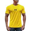 Sport T-Shirt Herren Bedruckt Atmungsaktiv Mesh Schnelltrocknend Laufen Fitness Kurzarm T-Shirt Lässig Outdoor Street Locker Top