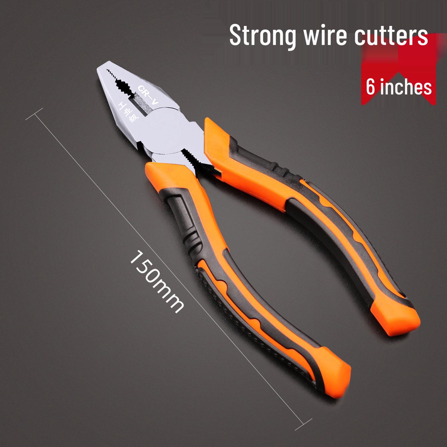 

Промышленные плоскогубцы Tiger: Многофункциональные кусачки и плоскогубцы с острым носом для электриков