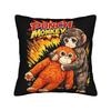 Pillow Case Cuddle Therapy Love You More Punch Monkey Baby Makak Cute Comfy Pillow Cover For Car Home Decor Cute Pillowcases