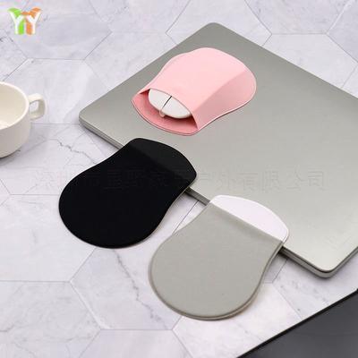Universal Stick-On Mouse Pouch Slim Mouse Holder with Reusable Adhesive No Glue Residue Compatible with Laptop Office Home