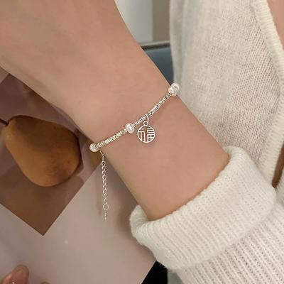 Pearl Bracelet Women's Senior Niche Girlfriend Jewelry New Light Luxury Bracelet Bracelet Bracelet