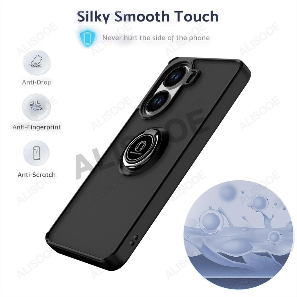 Kickstand Funda for POCO X7 Pro Case Armor Ring Holder Protective Cover for Xiaomi Redmi Turbo 4 Shockproof Case