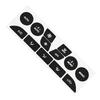 Set da 13 Pezzi Decalcomanie Viniliche per Riparazione Clima Auto Accessori Cruscotto Aria Per Ford Focus Adesivo Pulsante per Ford Focus 2 MK2 99-05