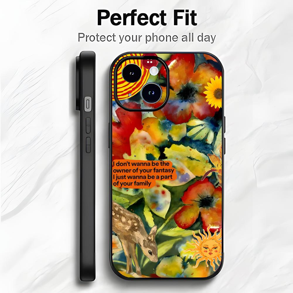 Weiche Folk-Sängerin Kunst A-Adrianne Lenker Handyhülle Handyhülle Weiche Verpackung Leicht Für iPhone17 16 15 14 13ProMax