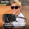 SCVCN Teenager 8-15 Years Old Cycling Glasses Boys Girls Outdoor Sports Sunglasses MTB Road Bike Bicycle UV400 Windproof Goggles 7