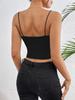 Casual Tank Top U Neck Crop Tops Frauen Sommer Camis Einfarbig Leibchen Mode Rohr Weibliche Ärmellose Gestellte Weste Y2K kleidung