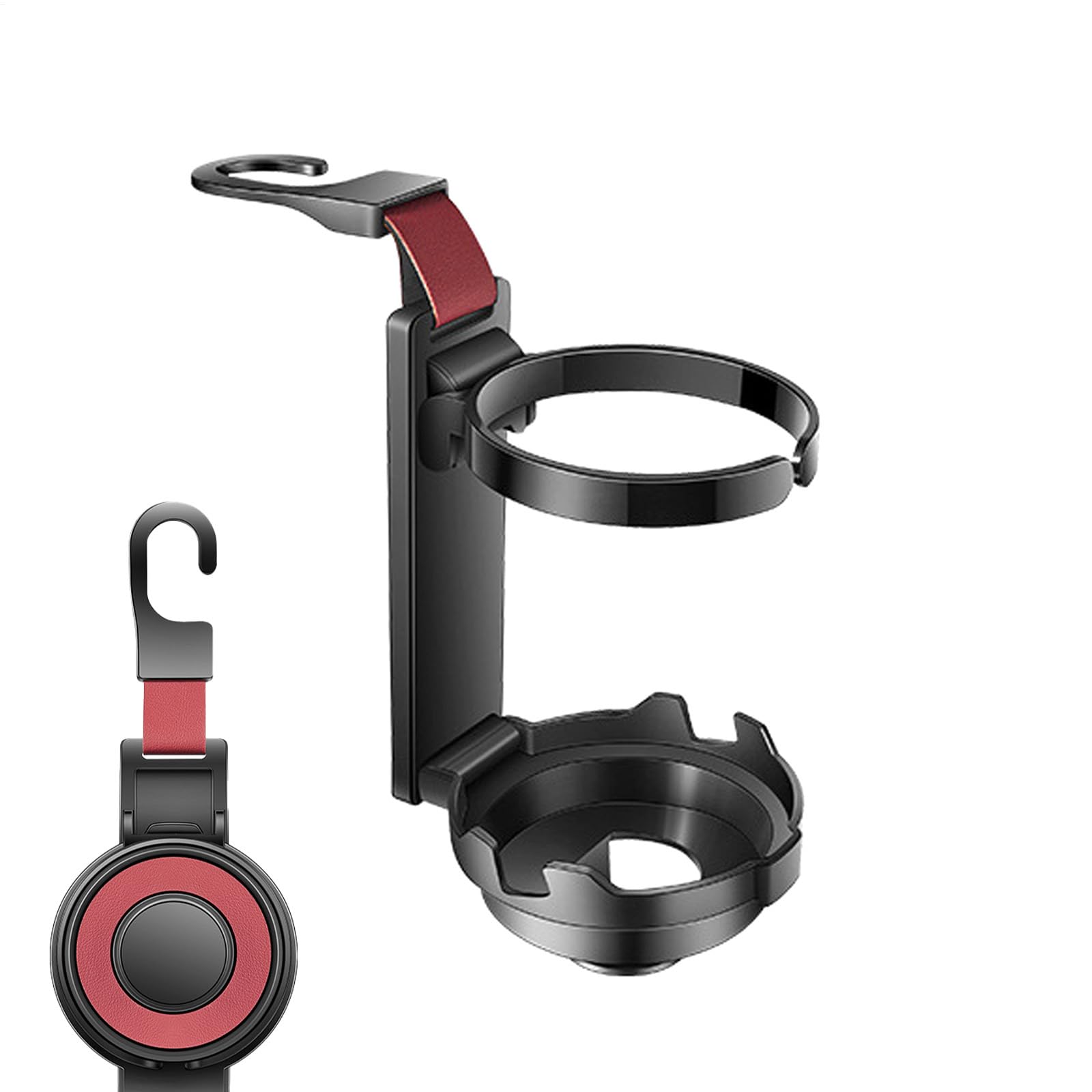 

Back Seat Car Cup Holder, Car Back Seat Cup Holder - Headrest Cup Holder See description червоний