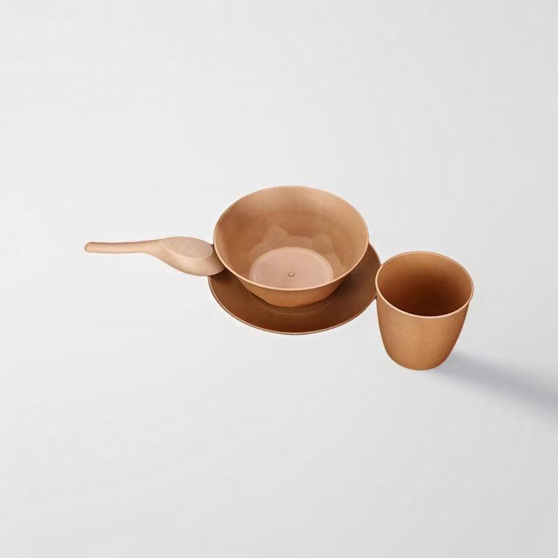 Jin Wuyuan Disposable Rice Husk Bowls