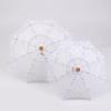 Vintage White 15/19/30/38Cm Lace Parasol Umbrella Embroidery Cotton Lace Flower Girl Umbrella Kids Sun Umbrella Photo Prop