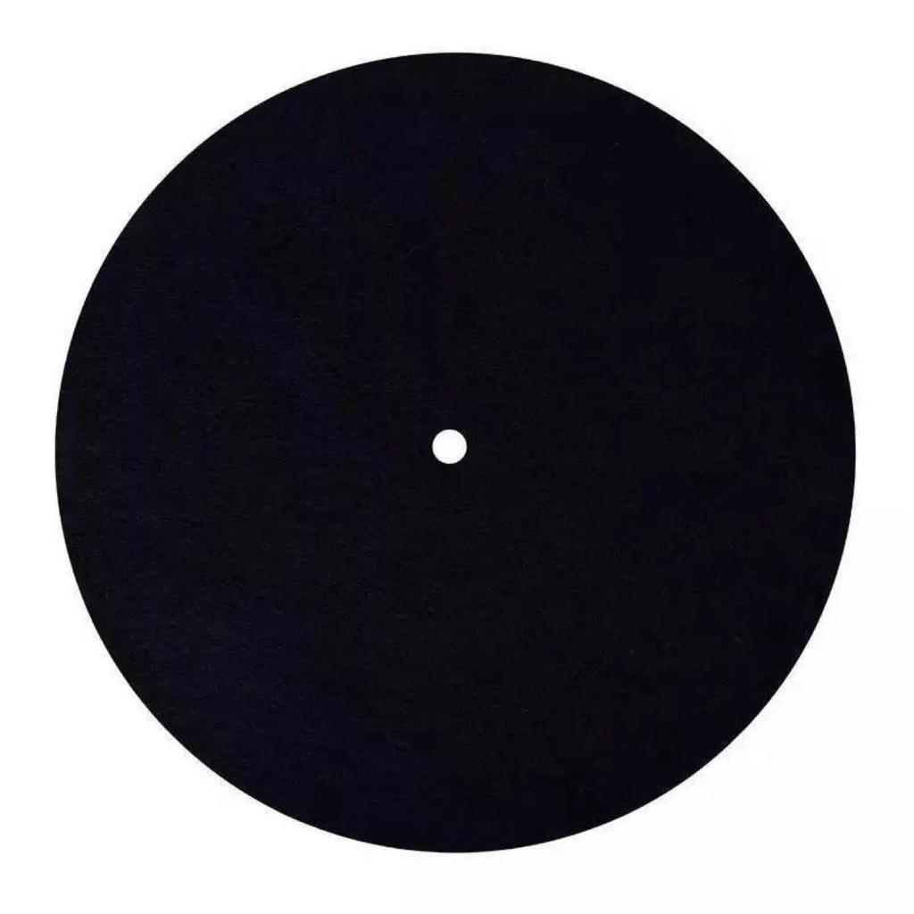 Vinyl Record Player Anti-Static Scratch-Proof Flannel Turntable Mat