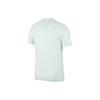 Nike Smiley Alphabet Pattern Crew Neck Pullover Loose Short Sleeve T-Shirt Men Tops Light-Blue CI2190-336