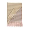 Korean Version of The Autumn and Winter Faux Cashmere Splicing Scarf Japanese Harajuku Wind Long Dual-use Shawl Tassel Thickened Warm Scarf