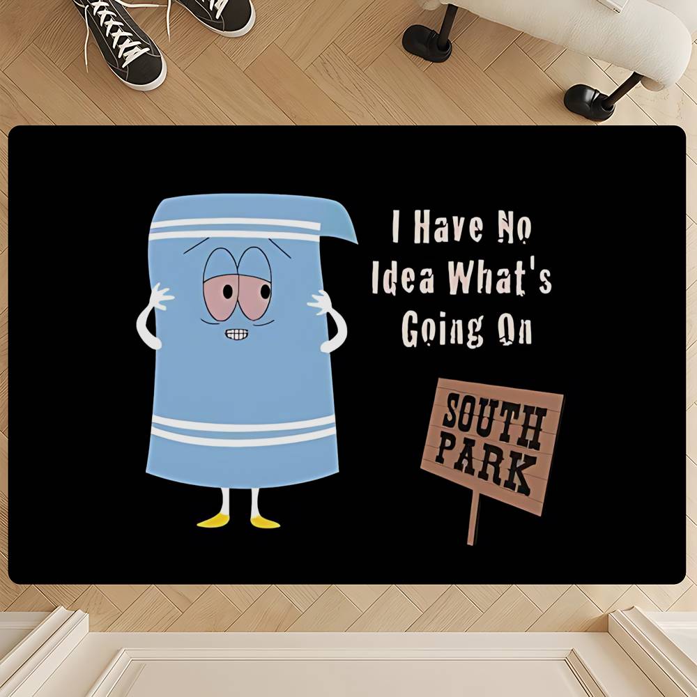 Towelie S-South-Park Room Mats Cheaper Anti-slip Modern Living Room Balcony Printed Welcome Rug