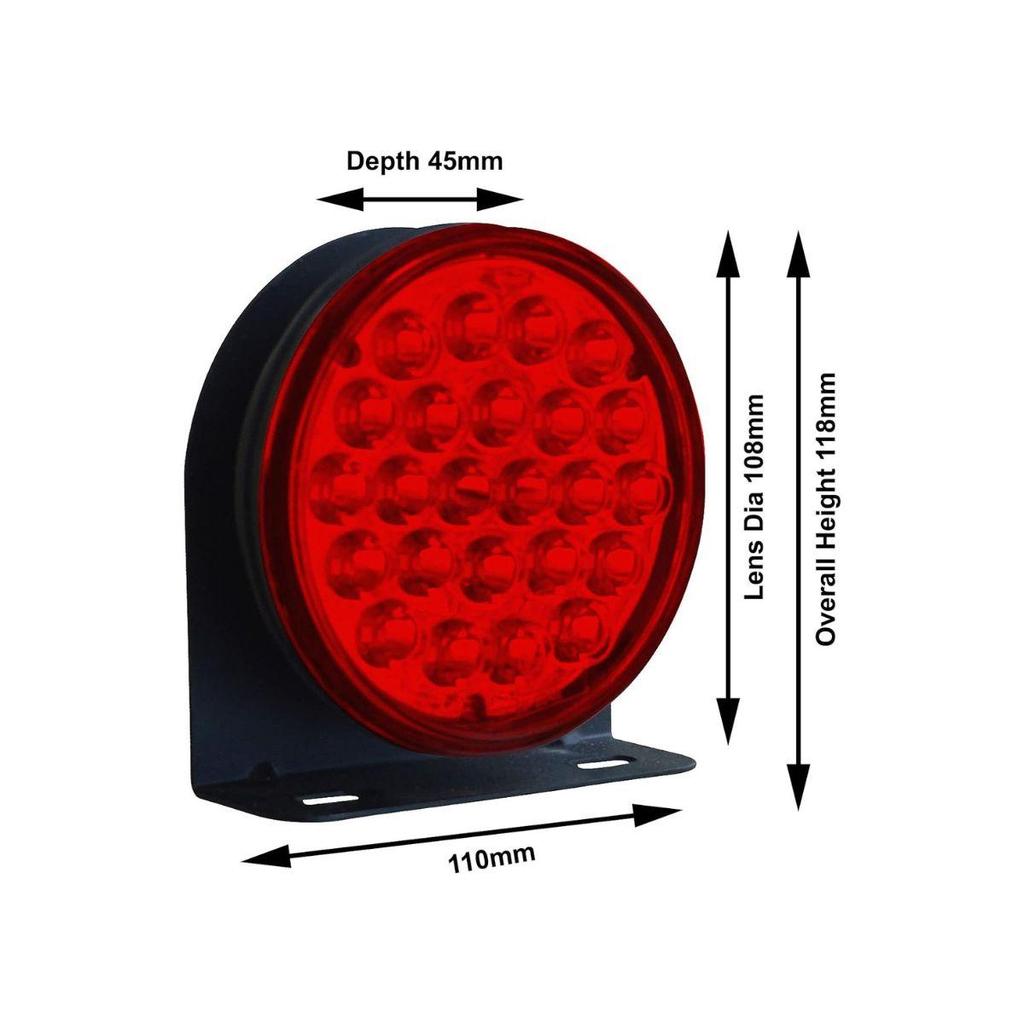 LEDs Super Helle Blinker Rücklichter Einheit Geeignet für ATV |LKW| Traktor | Golfwagen | UTV | UTV | Anhänger | Autos und Busse (12v)