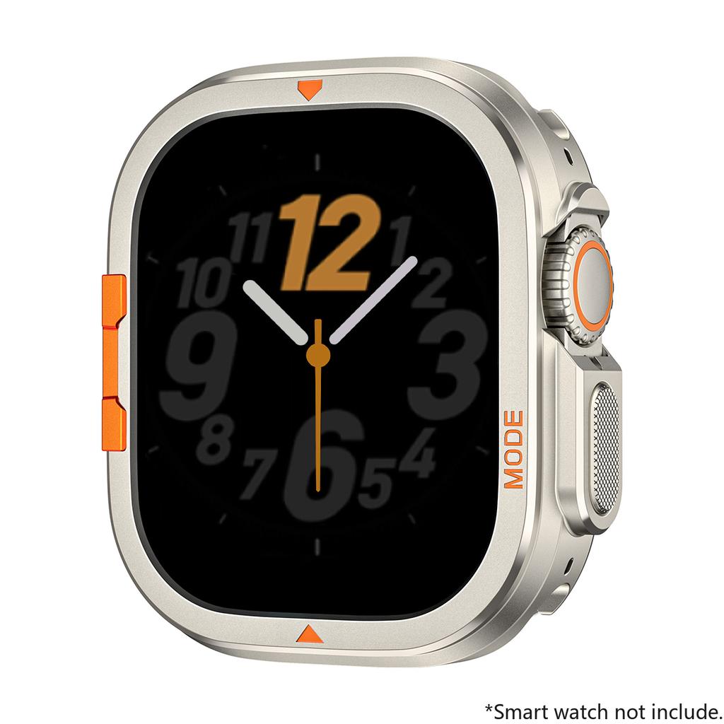 Custodia Metallica per Apple Watch Ultra 3 49mm 46mm Custodia Protettiva Copertura in Alluminio Telaio Paraurti per IWatch Serie 11 10 9 8 7 6 5 4 SE
