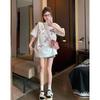 Bow-sleeved Short-sleeved T-shirt Women's Summer Small Sweet All-match Fashion Top