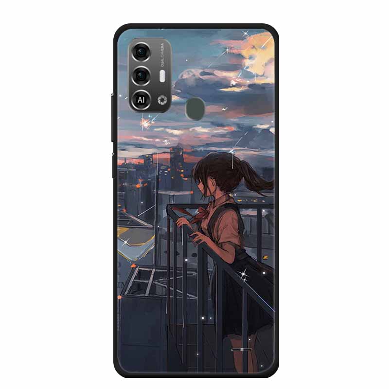 For ZTE Blade A53 Pro Case Luxury Silicone TPU Soft Cover Phone Case ZTE Blade A52 Lite A 52 A 53 Marble Funda Protector Coque