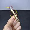 Brass Knife Keychain Pendant Outdoor Carry-on Disassembly Express Utility Knife Office Stationery Cutting Supplies