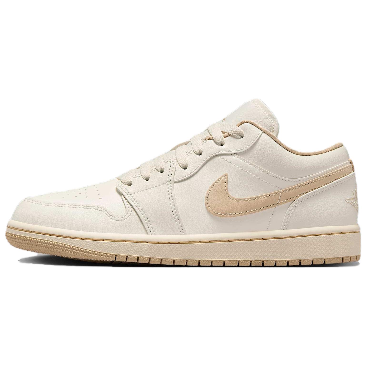 Air Jordan 1 Low Женские Sail Pale Ivory Rattan DC0774-112 EU 44.5