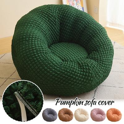 1PC Elastic Pumpkin Lazy Chair Sofa Cover Dustproof Solid Slipcover Couch Protector Case Armchair Slipcover Sofa Cover New