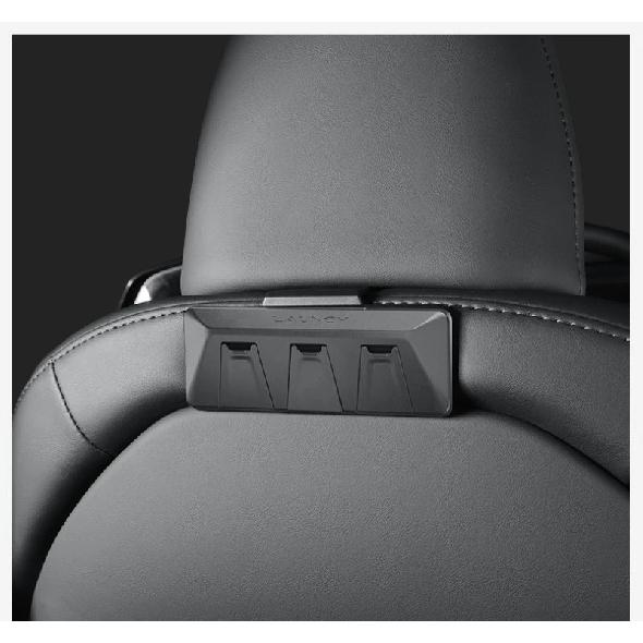For Tesla New Model Y Juniper/Model 3 Highland 2025 ABS Seat Back Hook Multiple Hooks Foldable Design Glove Box Hook Accessories