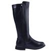 PPXID Boots with Side Easy to Put On and Take Comfortable to Walk Perfect for and Casual Size Girls' Knee-High Zipper, Off, Water-Repellent, in,