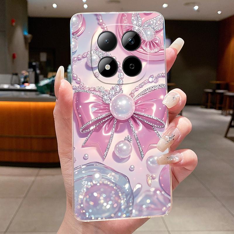 For Xiaomi Redmi Note 15 Pro Plus Case Luxury Flower Cover Soft TPU Phone Case For Redmi Note 15 Note15 Pro + 5G Fundas Bumper