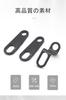 YFFSFDC Straight Black Turn Signal Stay Base for Rear Turn Signal Stays Front Turn