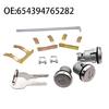 Car Door Lock Hardware 654394765282, Metal Lock Core Set with 2 Keys for Repair Planning, Restoration Use and Garage Maintenance