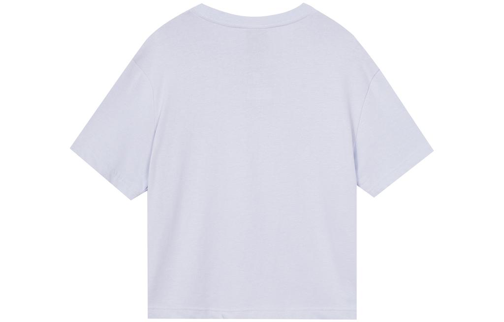 Nike Crop Tops Women's Purple Crew Neck Moderate CZ8912-576