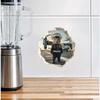 6 Pieces Military Service Mouse Hole Wall Sticker Bedroom Entrance Living Room Porch Home Decora Waterproof Decals M1562