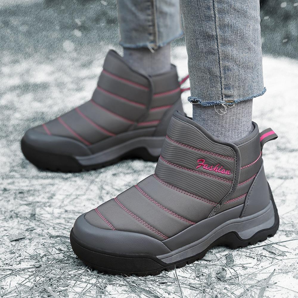 Winter Outdoor Sports Snow Boots Thick Warm Booties Comfortable Wear-resistant Cold and Ankle Boots Women
