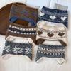 Snowflake Knitted Ear Cover Warm Ear Warmer New Winter Earmuffs  Women