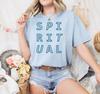 Spiritual Heavy Cotton Tee: Unisex Yoga Meditation Shirt