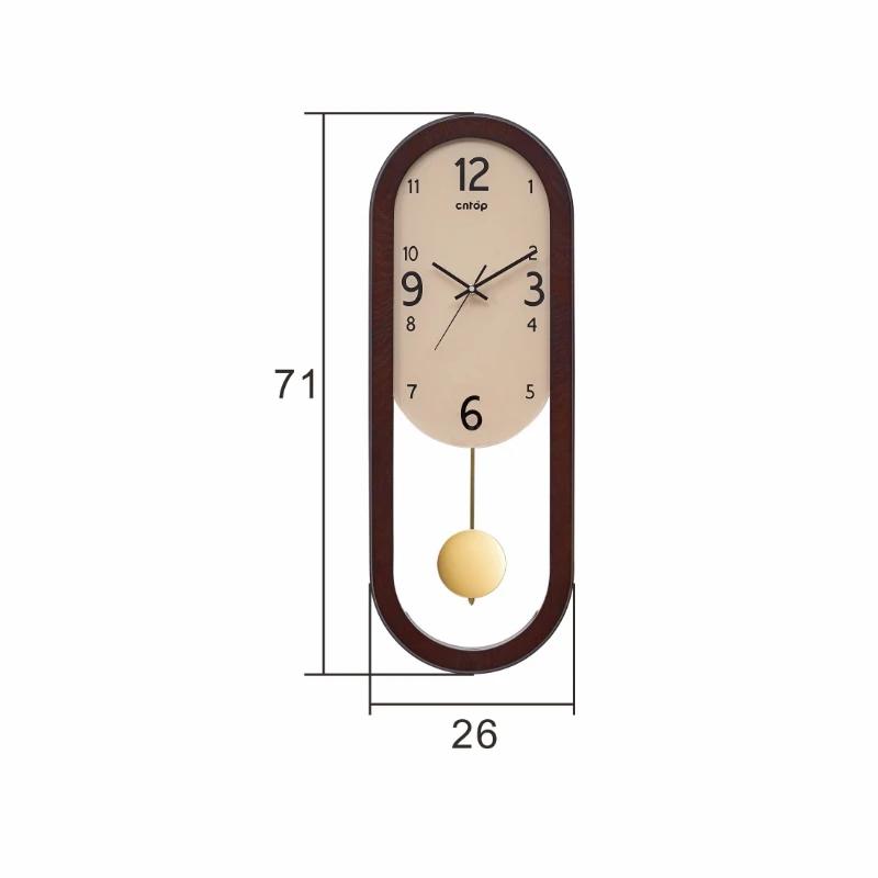 Home Decor Smooth Sailing Wall Clock Living Room Decoration Simple Clock Creative Swinging Silent Wall Clock Modern Design