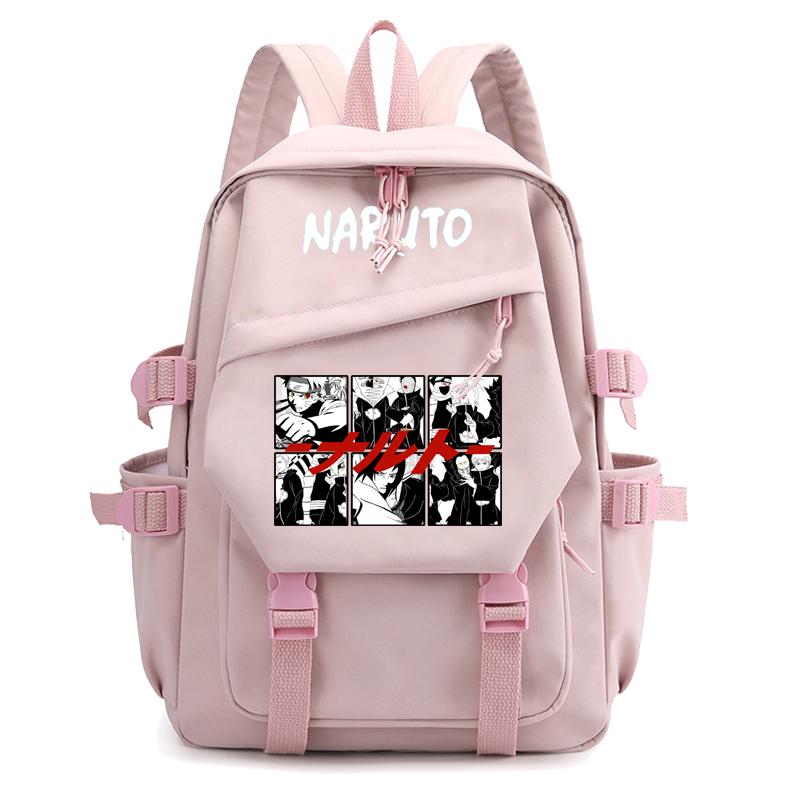 Anime-bedruckter Rucksack für Teenager und Mädchen, Rucksack für den Schulanfang, Aufbewahrungstasche mit großer Kapazität, niedliche Cartoon-Büchertasche, Geschenk für Kinder