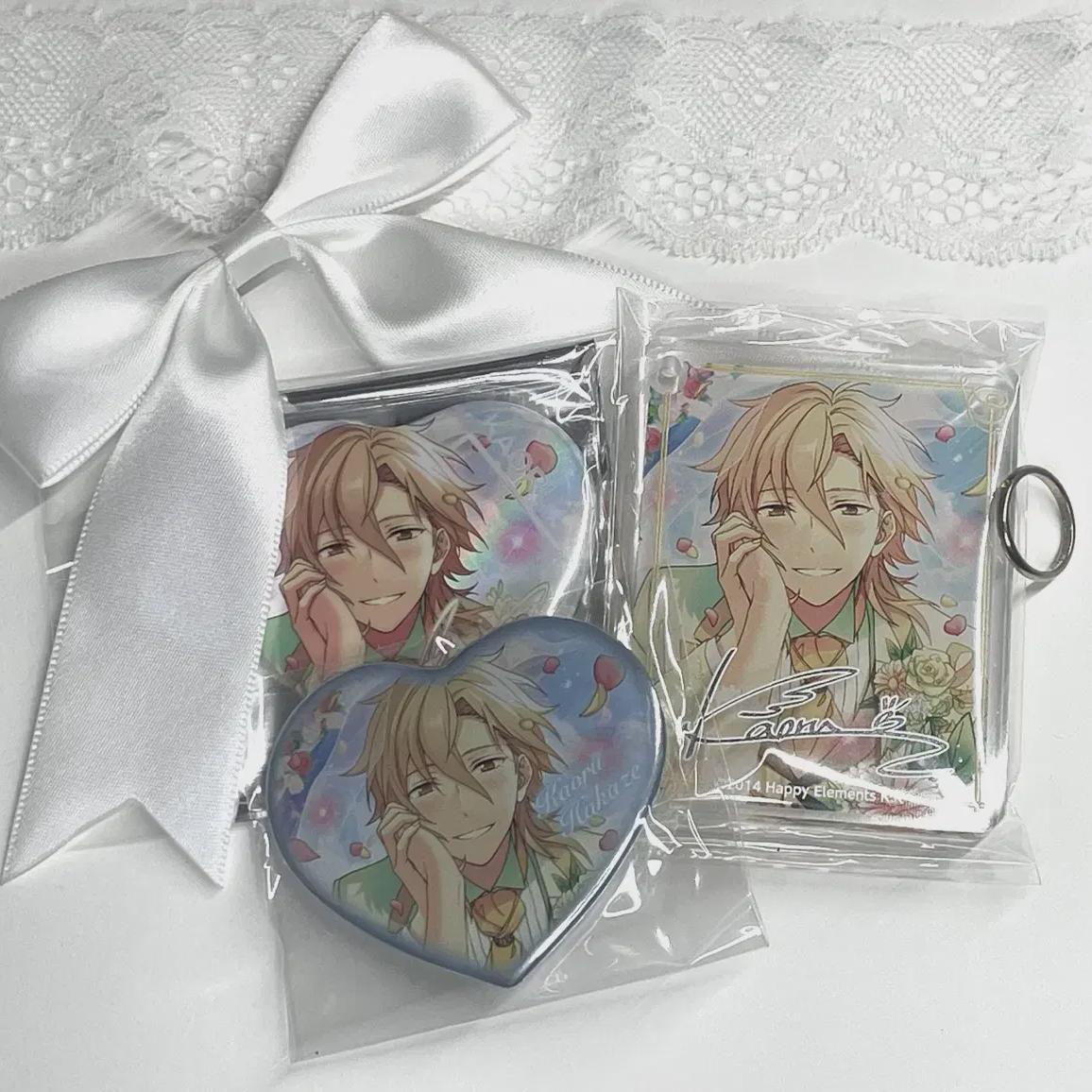 

Ansta Hakaze Kaoru Wedding Korota Heart Can Badge Set