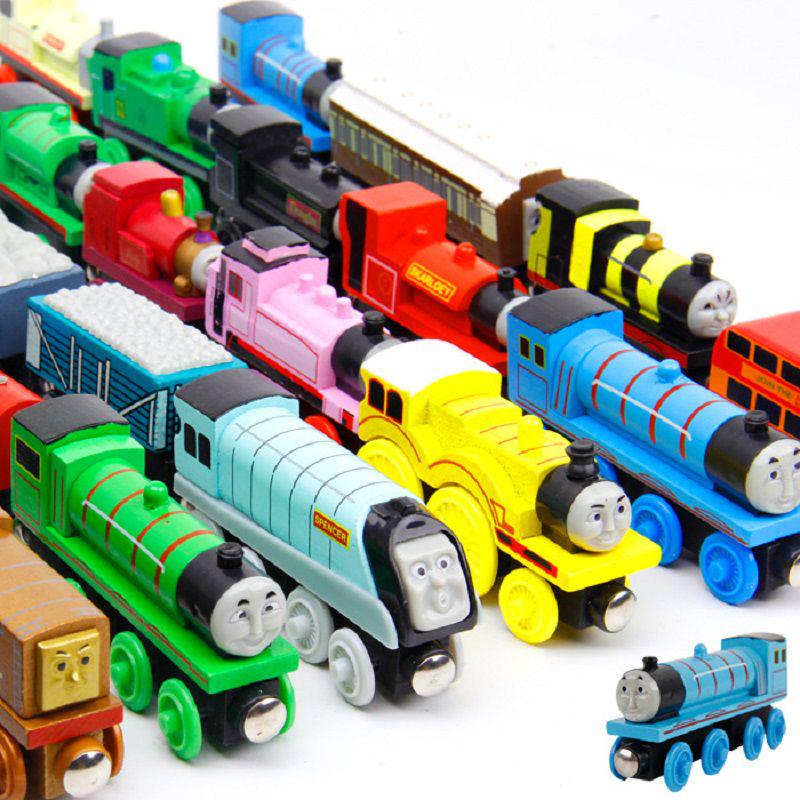 Thomas Train Car Tender Wooden Magnetic Railway Toy Truck Kids Gift Set