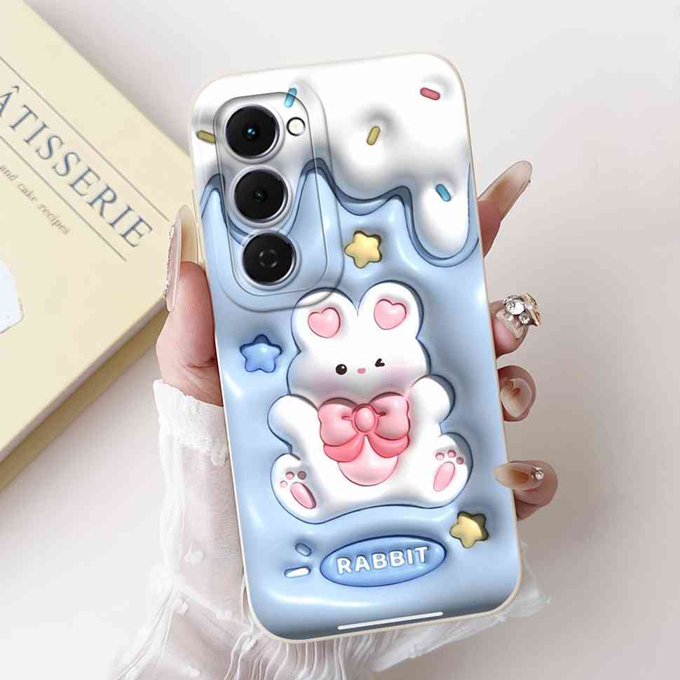 Für Tecno Spark 40 Pro Plus Hülle KM7 Niedlich Mode Bemalt Weiches Silikon Handyhülle Für Tecno Spark 40 Spark40 Pro+ Hüllen