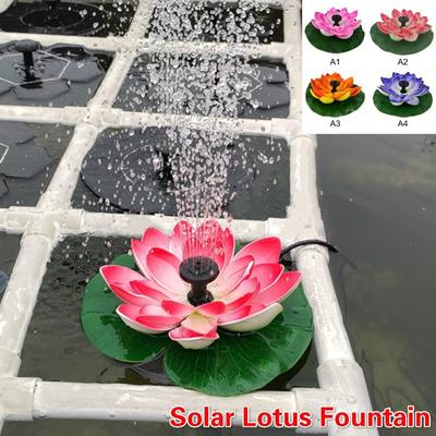 Solární fontána Lotosová fontána Solární fontána Lotosová fontána