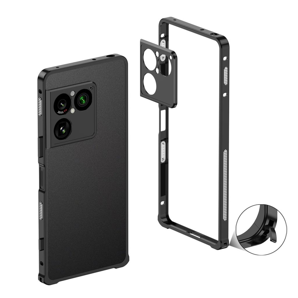 Detachable Buckle Case For Sony Xperia 1 VIII Aluminium Alloy Metal Frame Bumper Camera Protector Cover