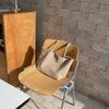 Korean Classic Casual Big Bag Tote Bag for Commuting, High-end Feeling for Women, Large Capacity Soft Leather Shoulder and Armpit Bag