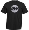 T-shirt con logo in glitter argentato di Robbie Williams