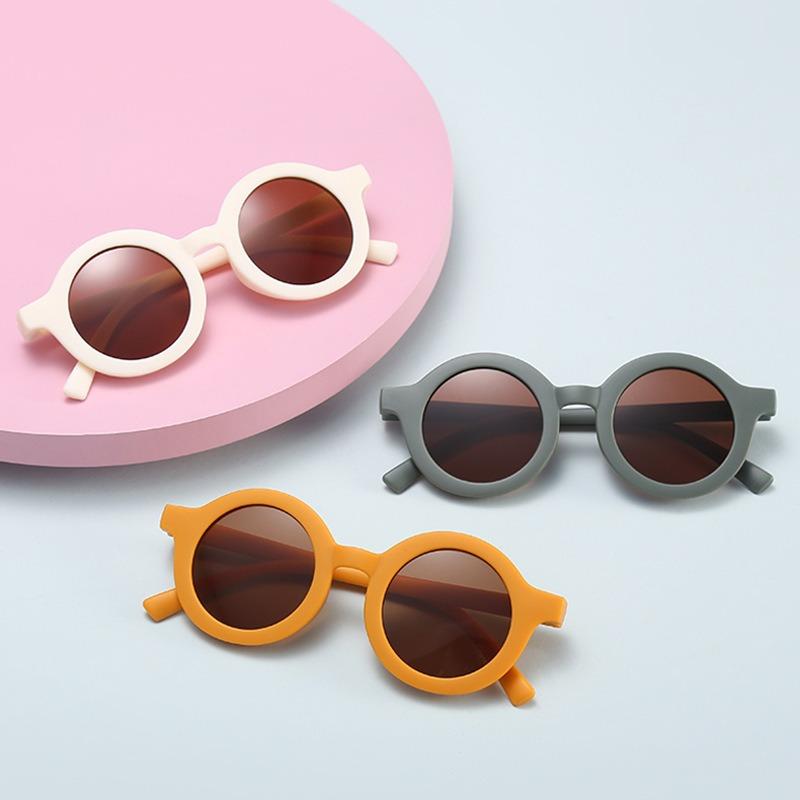 New Boy Girl Fashion Sunglasses Children Vintage Eyeglasses UV Protection Classic Kids Shades UV400 Eyewear