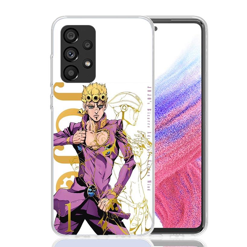 JoJo Adventure Giorno Giovanna Phone Case For Samsung Galaxy A17 A16 A14 A15 A13 A57 A56 A54 A55 A53 A37 A36 A34 A35 A33 A26 A24
