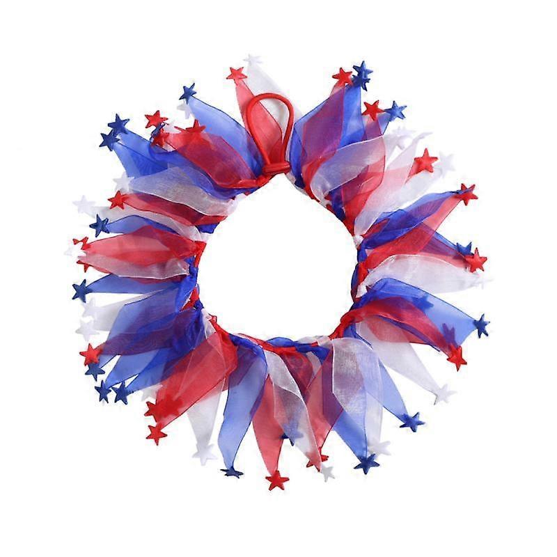 Pet Supplies Pet Collar American Independence Day Dog Caps Festival Jewelry Red Blue White Color Cat And Dog Collar Adjustable