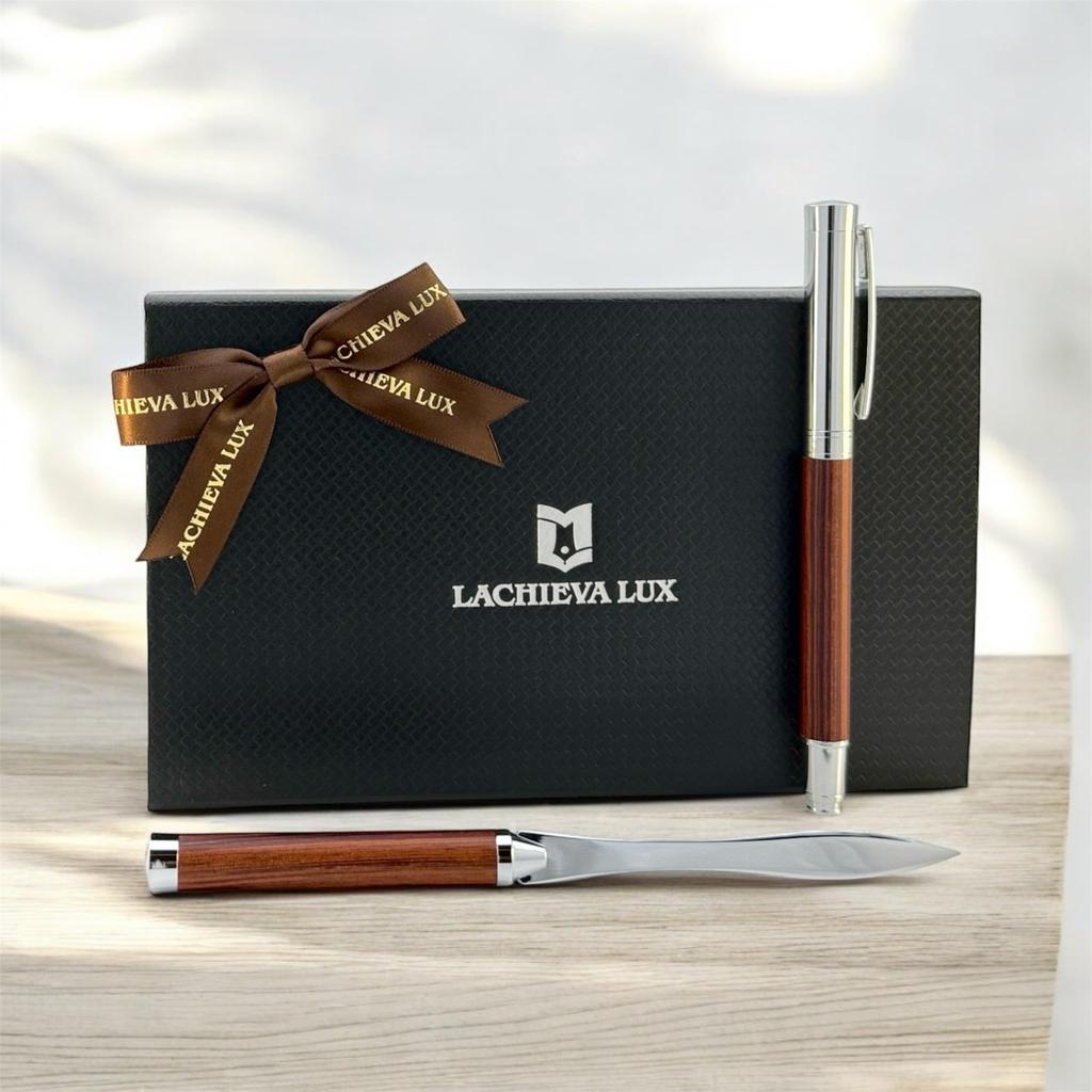 LACHIEVA LUX Karin Rollerball Pen Letter Opener Set A Perfect Special & - Gift.