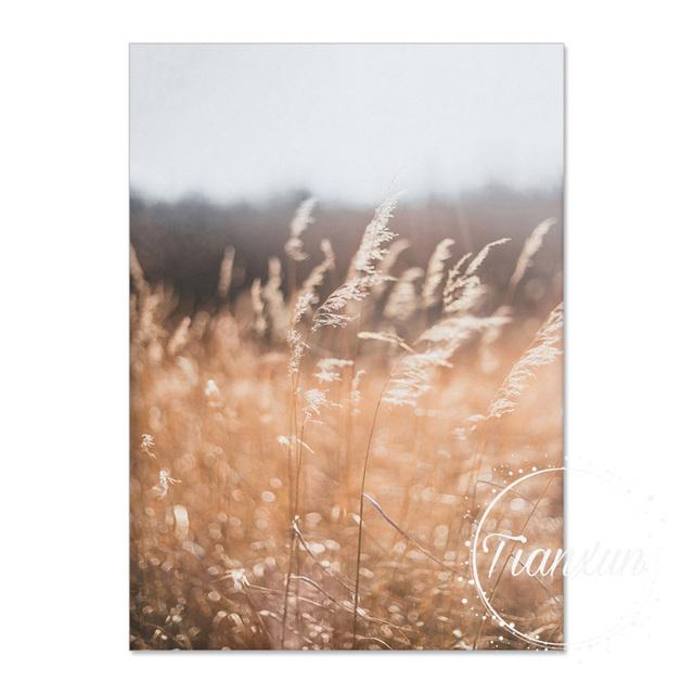 Wall Art Canvas Painting Reed Lake Snow Rock Hill Bull Nordic Posters And Prints Wall Pictures For Living Room Home Decoration No Frame