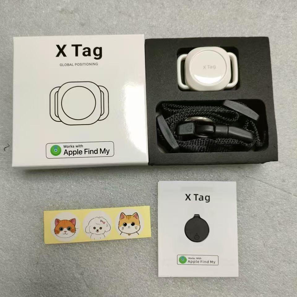 AirTag Haustier-Tracker: Bluetooth GPS Halsband für Katzen & Hunde